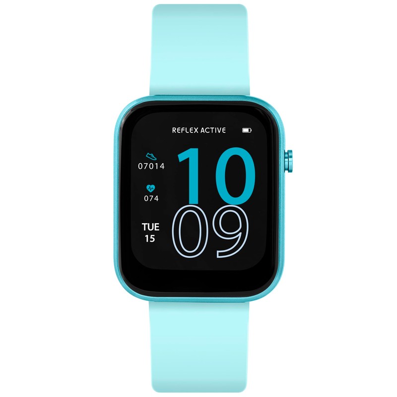 Reflex Active Series 12 Bright Blue Strap Smart Watch Chill