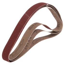 HARFINGTON 1 x 30 Inch Sanding Belts, 3 Pcs 150 Grits Aluminum Oxide Abrasive Belt Sander File Belt for Woodworking, Metal Polishing, Knife Sharpener