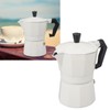 Stovetop Moka Pot Italian Hand Brewed Coffee Maker Aluminum Alloy