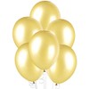 SHATCHI Metallic Colour Pearlized 12" Helium Quality Latex Balloons Birthday