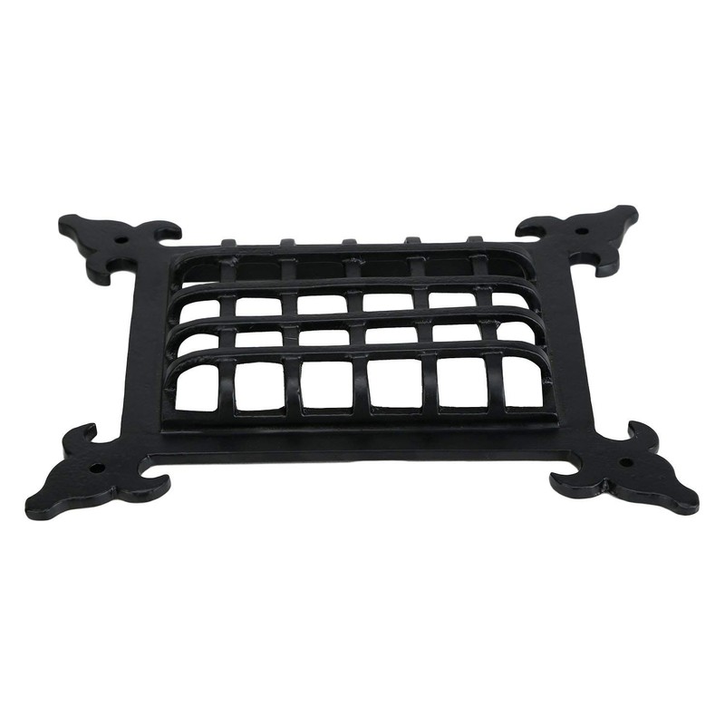 Perilla Home Cast Iron Safety Speakeasy Classic Style Black Grill