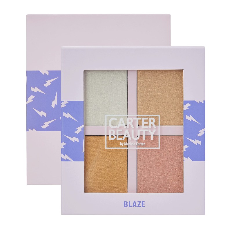 Carter Beauty Mini Highlighter Palette | Long Lasting Makeup |