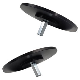 JQDML Big Suction Cup 4.72 inch Diameter M8 Screw,DIY End Connector for Reciprocating Linear Actuator