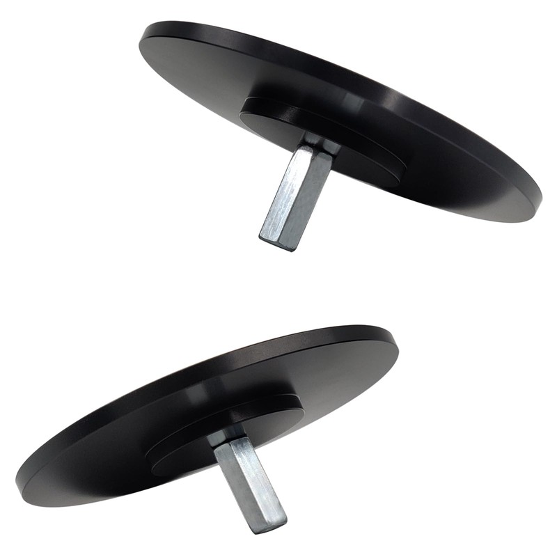 JQDML Big Suction Cup 4.72 inch Diameter M8 Screw,DIY End