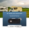 Kopinma Compression Latch/Lever Lock Heavy Duty Door Lock with 2