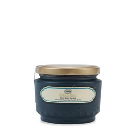 SABON Black Body Scrub, Dead Sea, Salty, Aromatic, Green Scent, 11.3 oz (320 g)