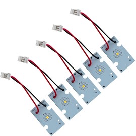 SURPOUF 5PCS W10695459 LED Refrigerator Light Board Replacement W10660728 W11126053 Compatible With Whirlpool W10843353 W11205083 W10412708 W10279030