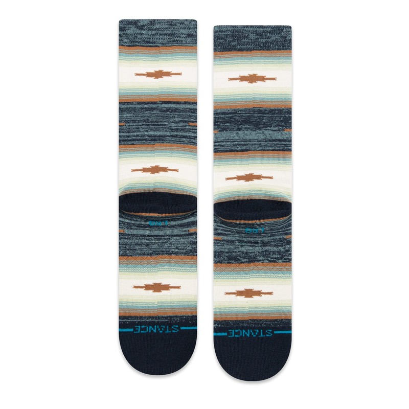 Stance Palama Navy (01005) Socks, L, NAVY (01005)