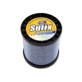 Sufix Superior 1-Pound Spool Size Fishing Line (Smoke Blue, 40-Pound)