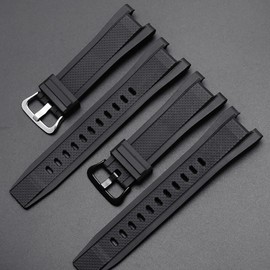 Watch Band Genuine Band Compatible Waterproof Strap Casio GST-S210 GST-W110 GST-W100 GST-S110 GST-S100 GST-B100 GST-S300, One size, Epoxy, No Gemstone