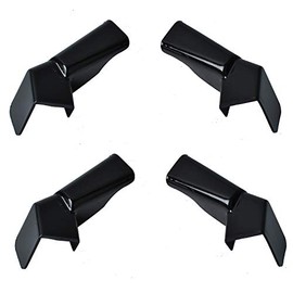 wadoy RV Rain Gutter Spout, RV Gutter Downspout Extension, for RV Camper Trailer Awning（2 Left & 2 Right）
