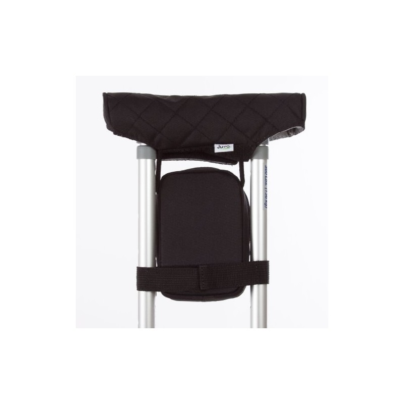 Juvo Products Crutch Caddy with 2 Pockets for Hands-Free Storage,