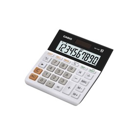 Casio MH-10M Business Calculator, Black/White