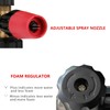 Sooprinse Foam Cannon Kit with Pressure Washer Short Gun, 1