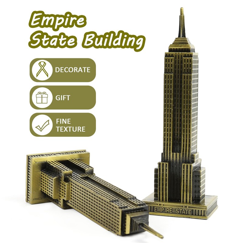 ASUNFO 7.1 Inch Empire State Building Statue Figurine New York