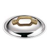 Sanpo Sangyo 03111091 Lid Silver 3.5 inches (9 cm) Dome