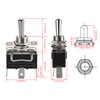 Heschen Metal Toggle Switch C513A, SPDT, Maintained (Latching), ON/OFF/ON 3