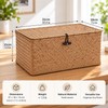 Women Storage Basket with Lid for Home Organization – Handmade