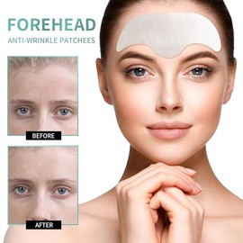 Parches Antiarrugas Para La Frente 10pcs - Suavizar Líneas Finas Y Arrugas, Parches Antiarrugas Con Colágeno Hidrolizado Con Aloe, Vitamina E, Parches