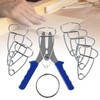 Colcolo Miter Spring Clamps Pliers Kit Woodworking Tool Strong Non-Slip