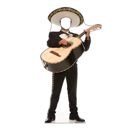 Cardboard People Mariachi Guitarron Stand-In Life Size Cardboard Cutout Standup