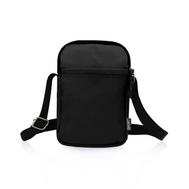 AdiStylinno Small Sling Bag for Women Men, Fashion Canvas Shoulder Bag Travel Crossbody Bag Chest Bag with Adjustable Strap (Black)