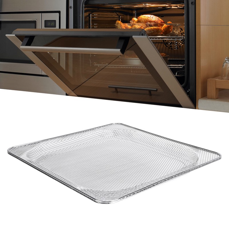 Fryer Oven Basket 304 Stainless Steel Replacement Baking Grill Mesh