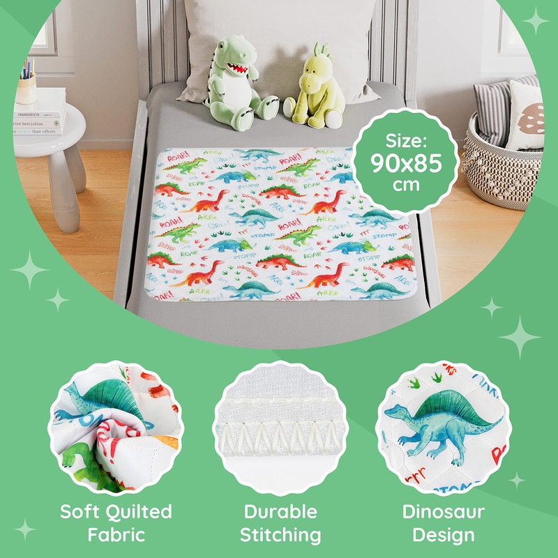 Potty Training Bed Pad, Mattress Protector for 100% Night Time