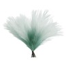 8Pcs Artificial Pampas Grass Versatile Decorative Gradient Green Modern Vase