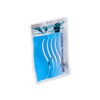 Interdental Threading System with Threadable Proxy Brush Inserts, for Flossing