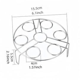 Egg Steamer Rack Accessories Stainless Steel Trivet Basket Stand for Instant Pot Accessories and Pressure Cooker