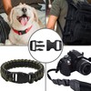 32 Pack Contoured Paracord Buckles, 3/8 Inch, 5/8 Inch, 3/4