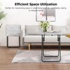 FurnitureR Folding TV Tray Tables, Foldable Side Table Dinner Trays,