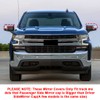 sportuli Black Mirror Cap Cover Trim Replace for 2019-2025 Chevy