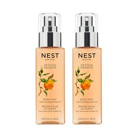 NEST New York Seville Orange Body Mist - 4.23 fl oz Each, Pack of 2 - Vegan & Cruelty Free