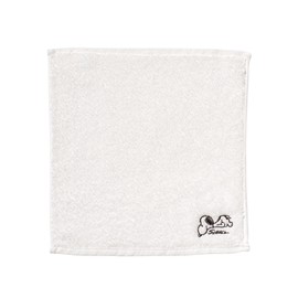 Nishikawa Snoopy Mini Towel, 9.8 x 9.8 inches (25 x 25 cm), Washable, 100% Cotton, Soft with No Twist, Hand Towel, Fluffy, Lightweight, Moisture Absorbent, Fluffy, Made in Japan, Made in Imabari,