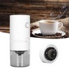 Coffee Grinder Portable Small Electric Rechargeable Household Automatic Coffee GrinderWhite