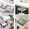 Under Desk Drawer Organizer,2 Pack Self-Adhesive Attachable Under Desk Storage