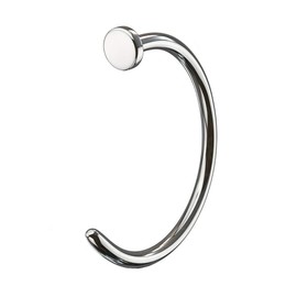 Autiga Nose Ring Nose Piercing Horseshoe Nail Titanium Ring Nose Hoop, Titanium