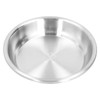 CHEOTIME Deep Plate, Stainless Steel Heavy Duty Salad Plate and