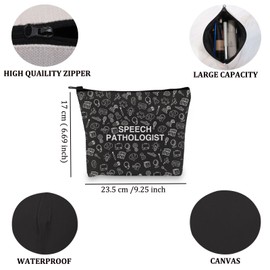 Speech Pathologist Gift Speech Therapist Zipper Pouch Makeup Bag for Workmate (Speech Pathologist CA)