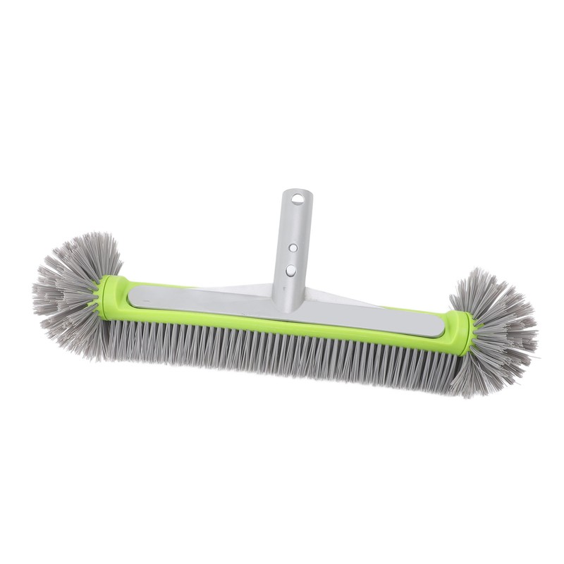 Pool Cleaning Brush Head Plastic Nylon Bristles Prevent Scratch Swimming