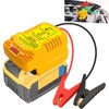 Car Jump Starters Adapter Compatible with DeWalt 20V MAX Batteries