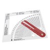 Knitting Gauge Converter Double Sided Clear Scale Knitting Stitch Counting