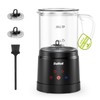 Dallfoll Milk Frother, 4-in-1 Milk Frother and Steamer Electric, Visualized