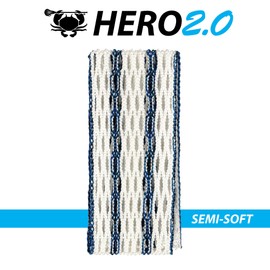 East Coast Dyes Lacrosse Hero 2.0 Mesh - Semi-Soft - Navy Blue Striker