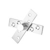sourcing map 10 Sets Stainless Steel 360 Degree Door Pivot