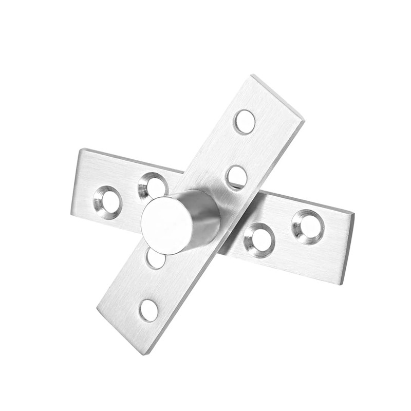 sourcing map 10 Sets Stainless Steel 360 Degree Door Pivot