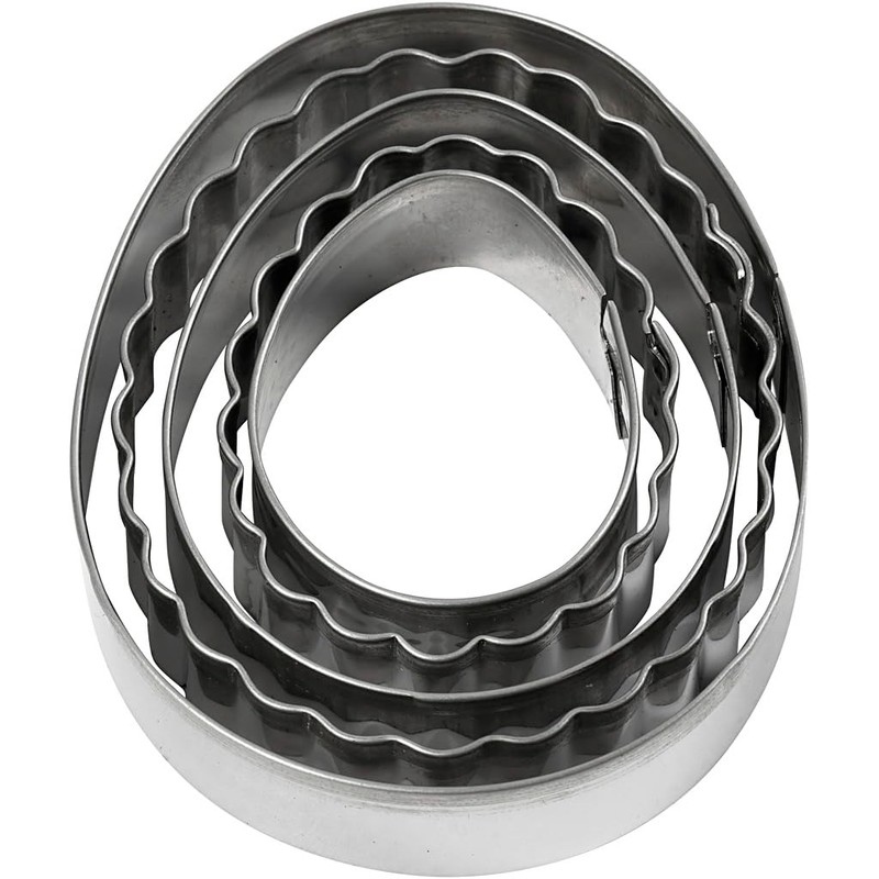Cookie Cutters Set of 5 Eggs