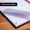 Oxford Black n' Red Ruled A-Z Wirebound Hardback A4 Notebook,